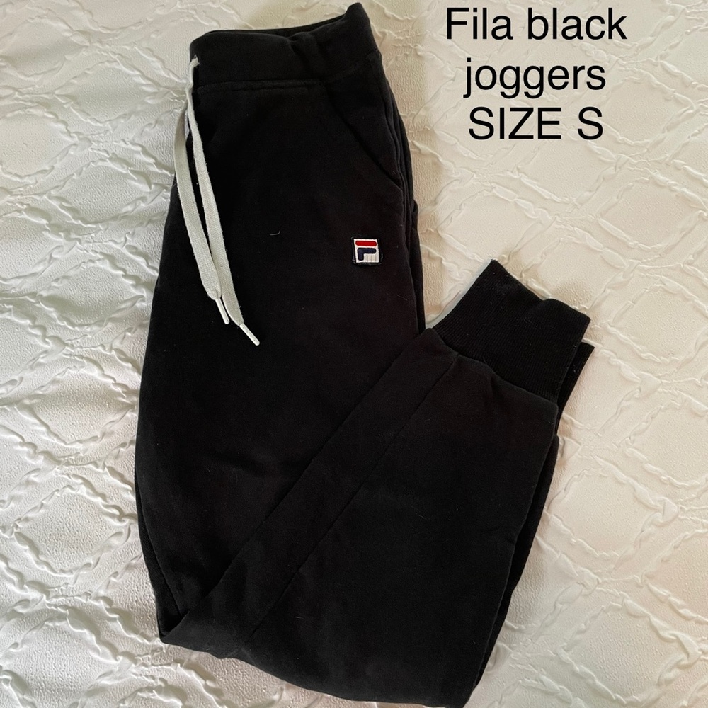 FILA black joggers